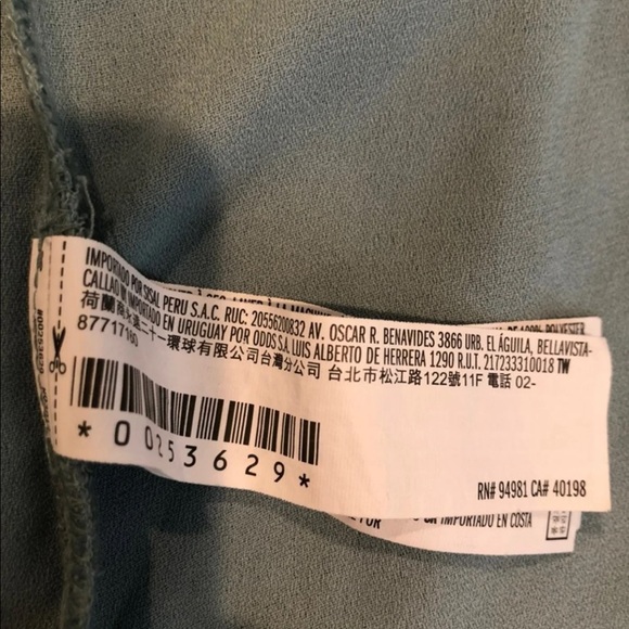 🐤Mint blouse S - Picture 6 of 6